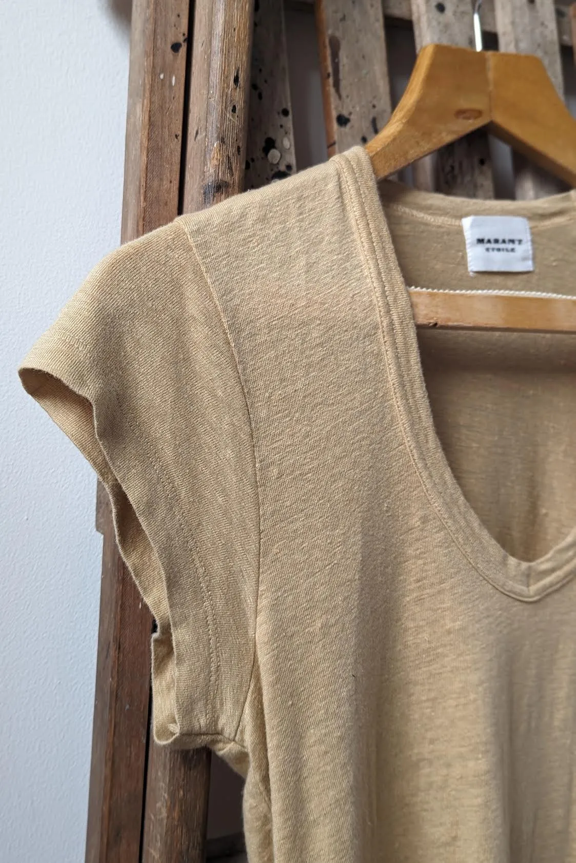 Zankou Sahara Linen T-Shirt